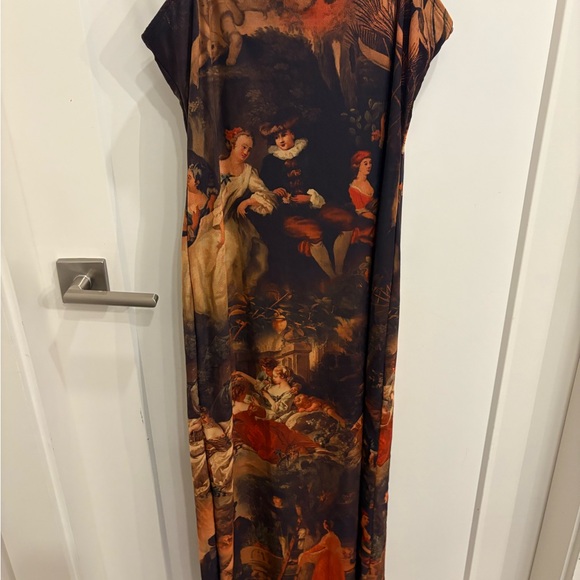 ART PRINT DRESS - Picture 4 of 8